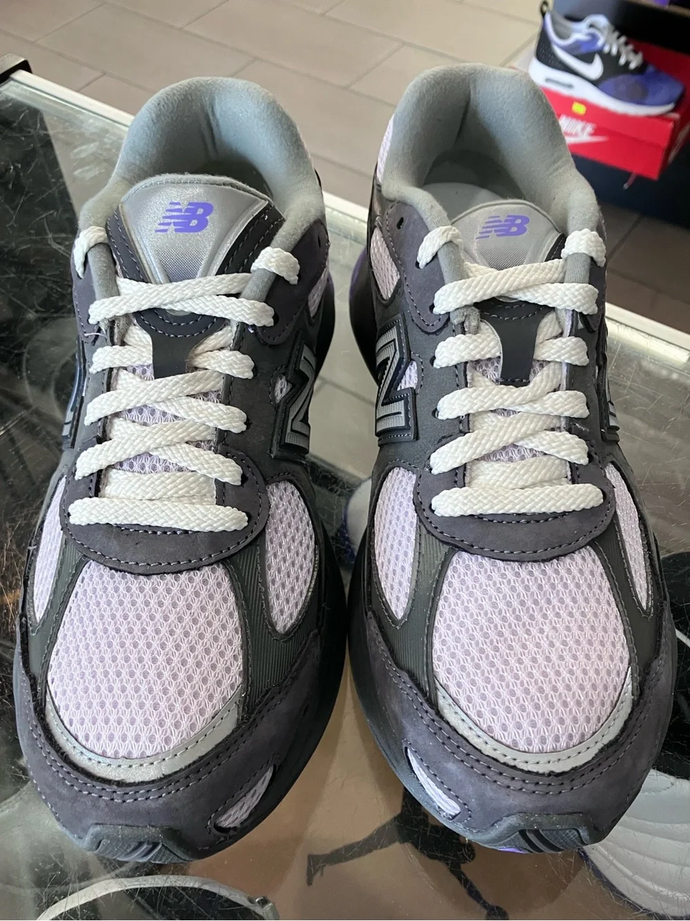 New Balance 2010 Neptune Grey Violet Crush Size 8.5